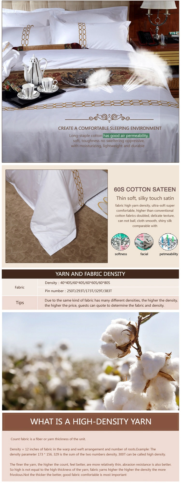 Egyptian Cotton Bed Sheet Sets Chinese Silk Bedding Hotel Products